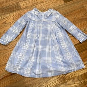 the oaks apparel blue plaid classic dress